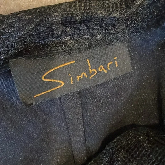 Vintage black fringed long skirt boho gatsby romantic goth witchy - Picture 8 of 8